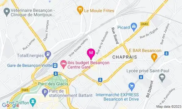 Localisation Restaurant  Le Mistigri