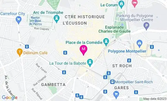 Localisation Restaurant  Auden