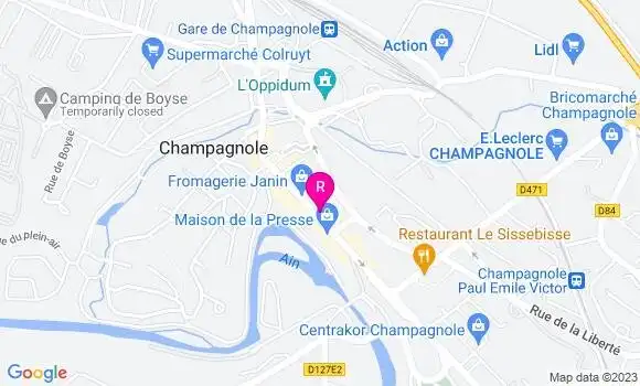 Localisation Restaurant  O