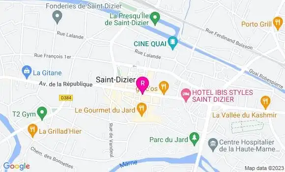 Localisation Restaurant  Chick
