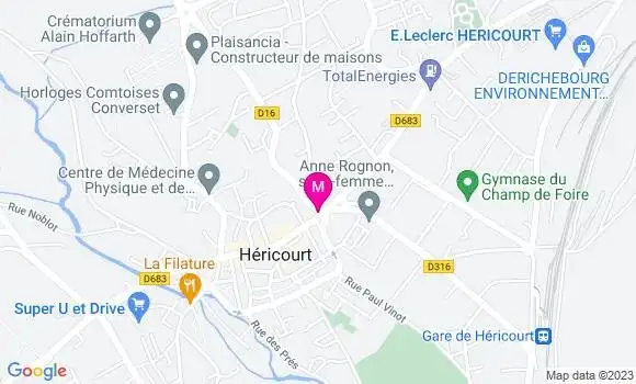 Localisation Pizzeria Les 2 Clefs