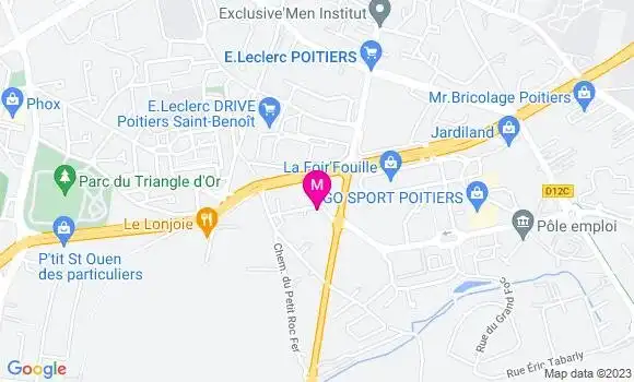 Localisation Restaurant  Petit Panda