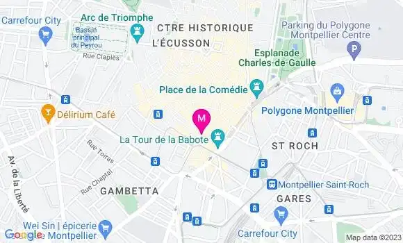 Localisation Crêperie L