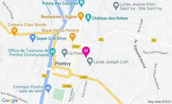 Localisation Restaurant  Mac Doner