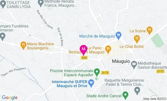 Localisation Restaurant  La Pizz