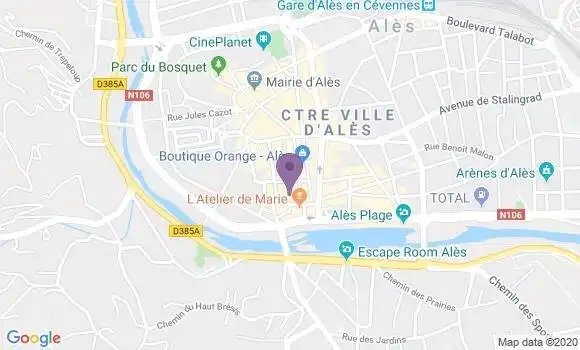 Localisation Restaurant  La Cuisine Envoutée