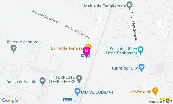 Localisation Restaurant  La Petite Terrasse