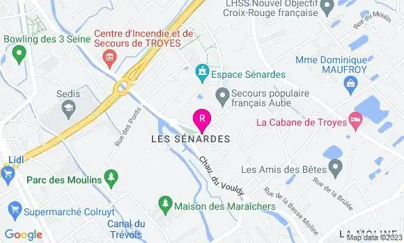 Localisation Restaurant  La Medina Chez Imane
