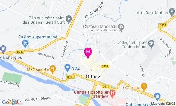 Localisation Restaurant  Ronron et Gourmandises