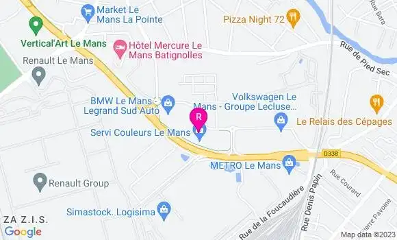 Localisation Restaurant  Chez Rosa