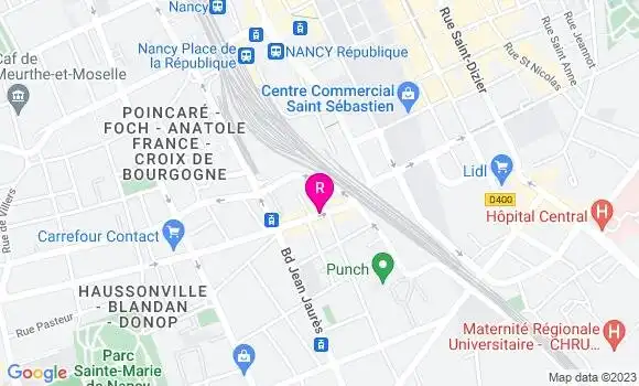 Localisation Restaurant Chinois La Maison Chinoise