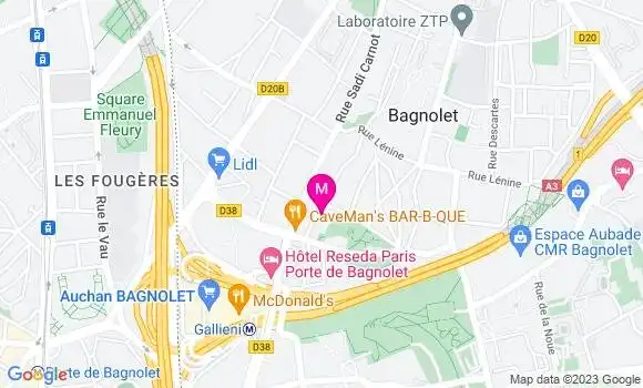 Localisation Restaurant  La Belle Maison
