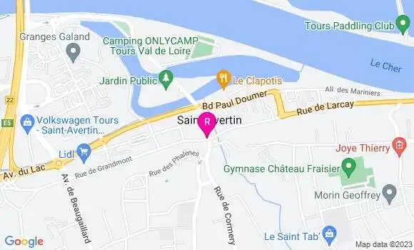 Localisation Restaurant  L