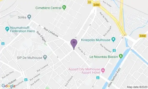 Localisation Auberge Lefebvre