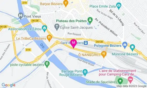 Localisation Restaurant  O Nan