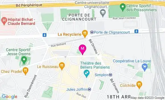 Localisation Restaurant  Pliage