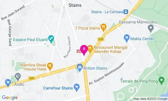 Localisation Restaurant  Chicken Factory