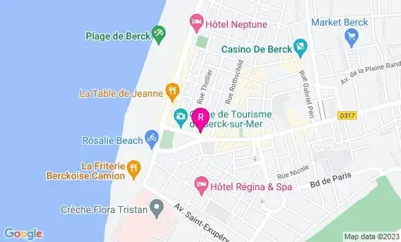 Localisation Restaurant  L
