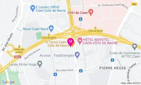 Localisation Fast Food Duddy