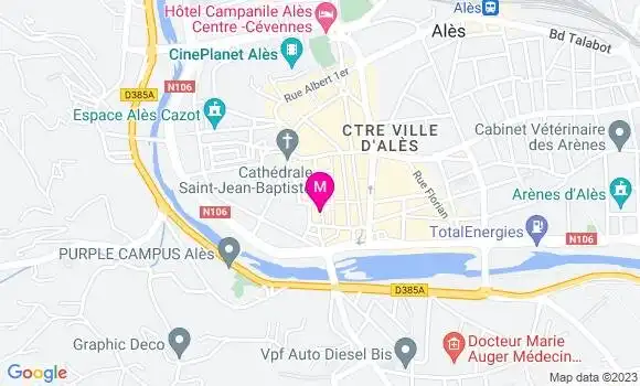 Localisation Restaurant  Le Café Graphique