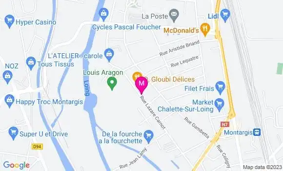 Localisation Restaurant  O Gloubi Délices
