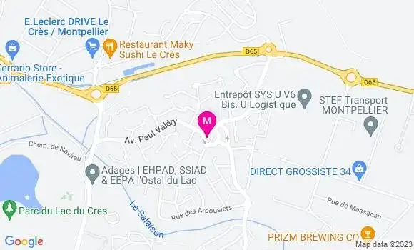 Localisation Restaurant  Pizza Roma