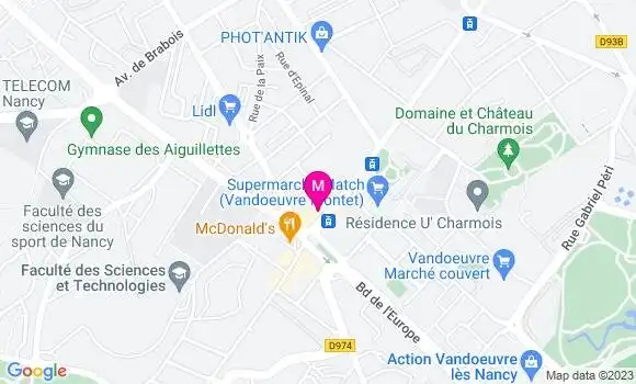 Localisation Paris Fast Food