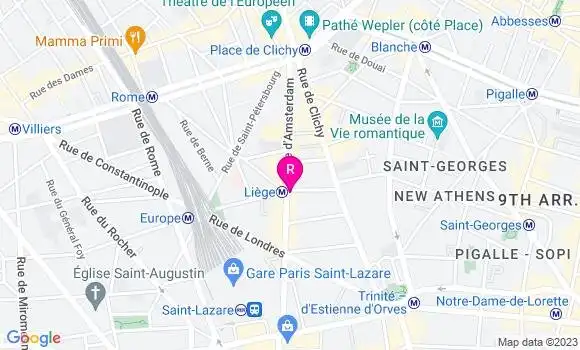 Localisation Restaurant  La Dinette de Louis