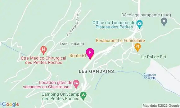 Localisation Restaurant  Route 61