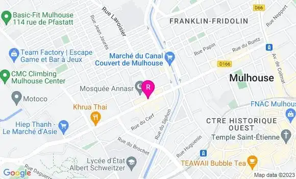 Localisation Restaurant  L