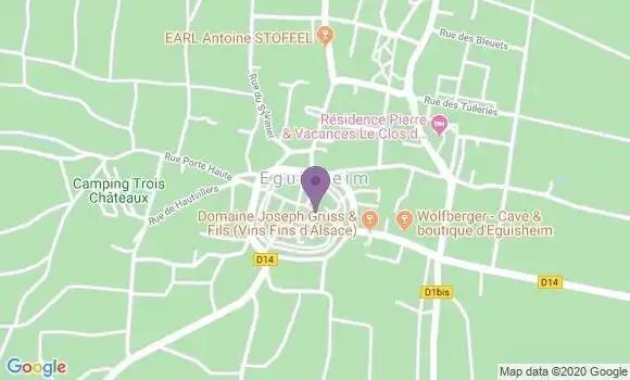 Localisation Restaurant  Caveau d