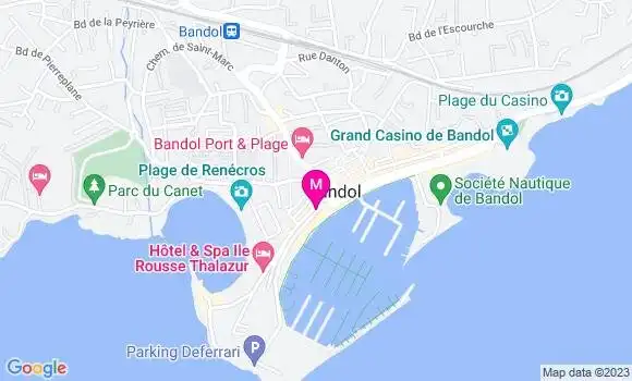 Localisation Restaurant  Le Trident