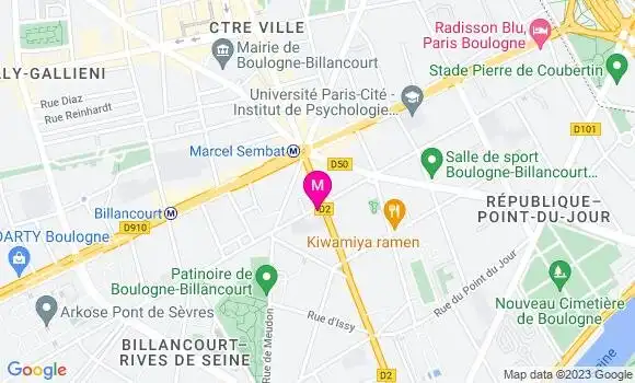 Localisation Restaurant  Na Ka