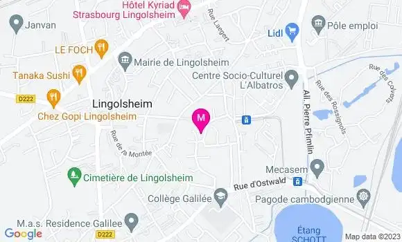 Localisation Restaurant  Le Six Sept