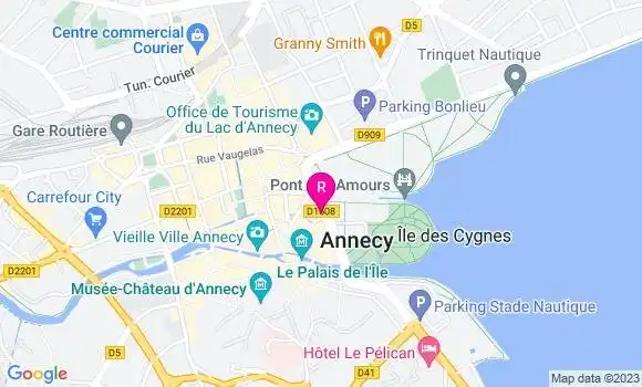 Localisation Fast Food Subway