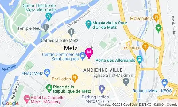 Localisation Restaurant Salon de Thé Le Garden Tea Shop
