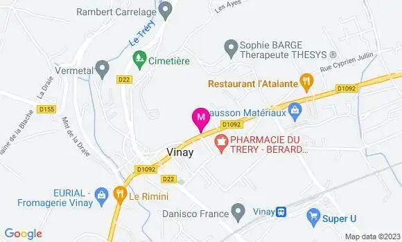Localisation Restaurant  Take Away