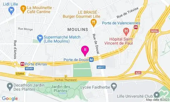 Localisation Restaurant  Burger Paradise