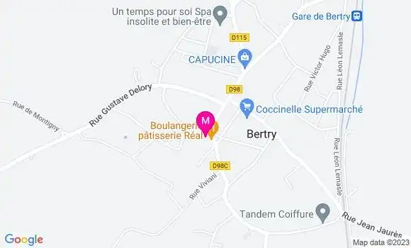 Localisation Pizzeria Au Feu de Bois