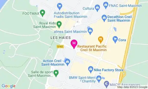 Localisation Fast Food Quick