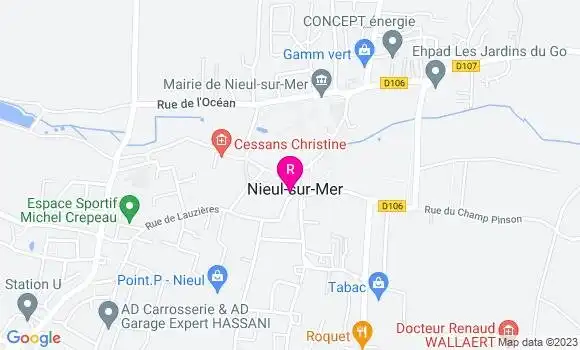 Localisation Bistrot de la Place