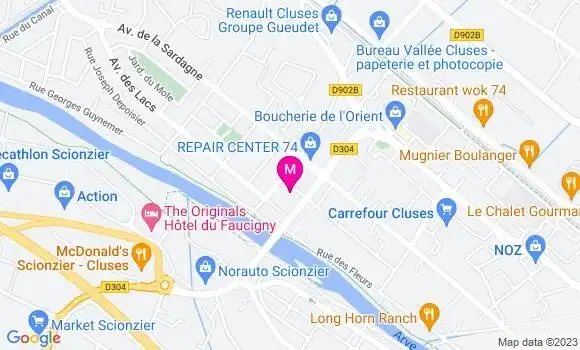 Localisation Efes Kebab