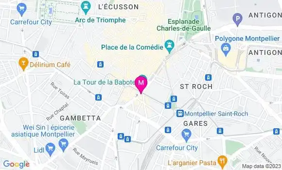 Localisation Restaurant  Les Bockale