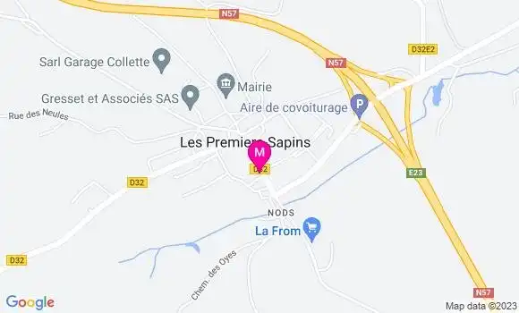 Localisation Restaurant  L