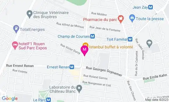 Localisation Pizzeria Au Feu 2 Bois