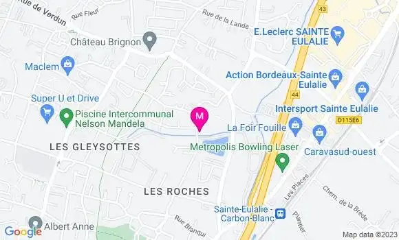 Localisation Restaurant  Les Délices de Bouchra