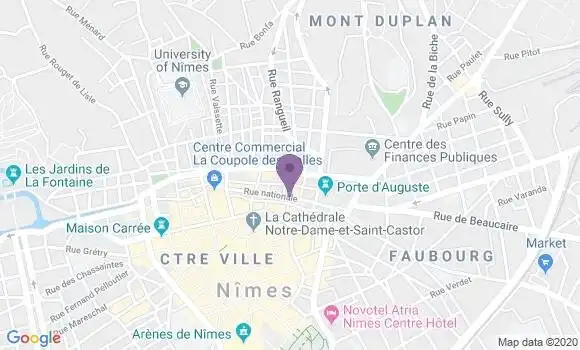 Localisation Restaurant  L