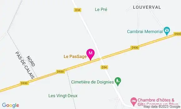 Localisation Restaurant  Le Passage