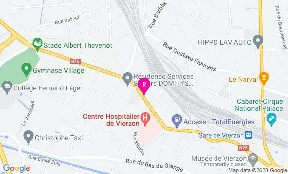 Localisation Pizzeria Allo Pizza Pronto