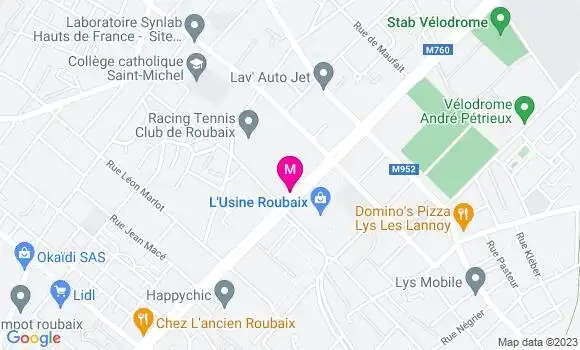 Localisation Restaurant  Mac Burger